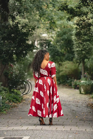 SERENA RED MAXI DRESS Women’s Dress