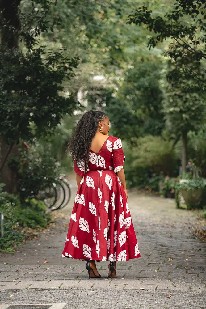 SERENA RED MAXI DRESS Women’s Dress