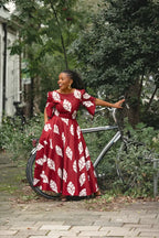 SERENA RED MAXI DRESS Women’s Dress