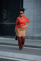Simba Red And Gold Top