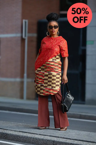 Simba Red And Gold Top