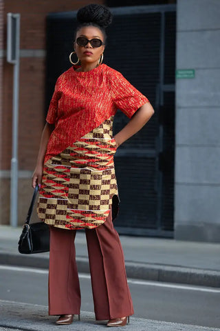 Simba Red And Gold Top