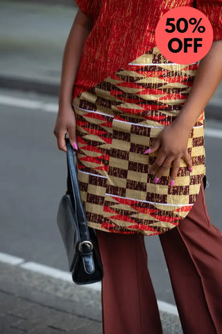 Simba Red And Gold Top