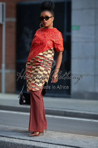 Simba Red And Gold Top