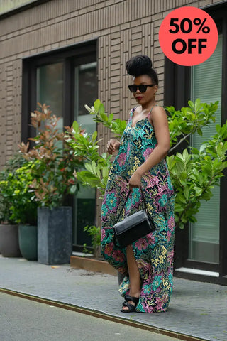 Tatiana Floral Maxi Dress Dresses