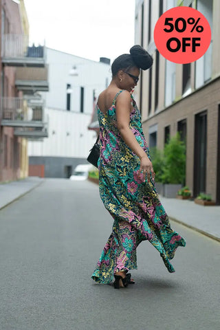 Tatiana Floral Maxi Dress Dresses