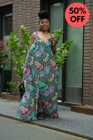 Tatiana Floral Maxi Dress Dresses