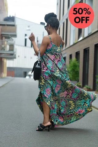 Tatiana Floral Maxi Dress Dresses