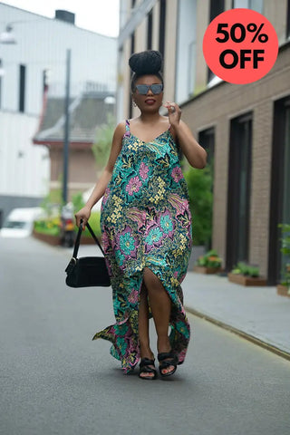 Tatiana Floral Maxi Dress Dresses