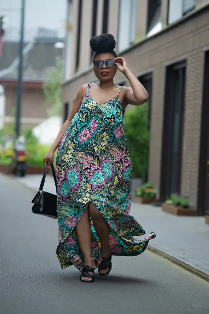 Tatiana Floral Maxi Dress Dresses