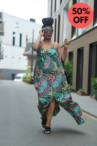 Tatiana Floral Maxi Dress Dresses