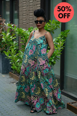 Tatiana Floral Maxi Dress Dresses