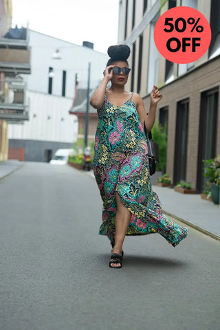 Tatiana Floral Maxi Dress Dresses