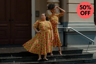 Teju Kente Skirt Set Clothing