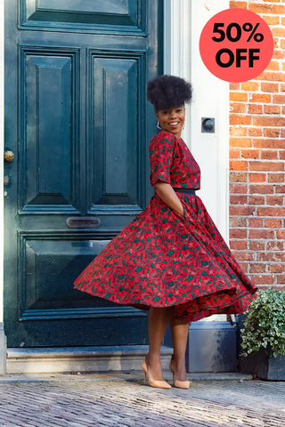 Pre-Order Teju Red 2 Piece Set Outfit Sets