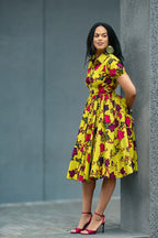 THANDIWE YELLOW DRESS Women’s Dress