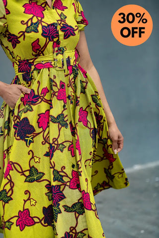 THANDIWE YELLOW DRESS Women’s Dress