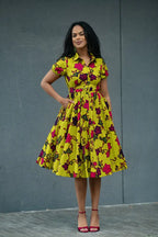 THANDIWE YELLOW DRESS Women’s Dress
