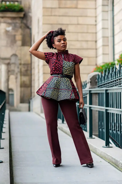 tiwa-burgundy-peplum-top-