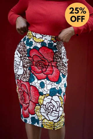 TUTU FLORAL PENCIL SKIRT Women’s Skirts