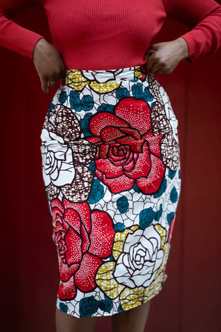 TUTU FLORAL PENCIL SKIRT Women’s Skirts