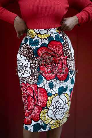 TUTU FLORAL PENCIL SKIRT Women’s Skirts