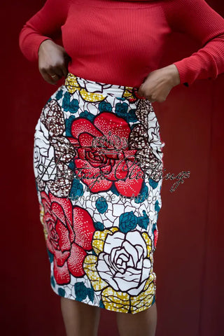 TUTU FLORAL PENCIL SKIRT Women’s Skirts