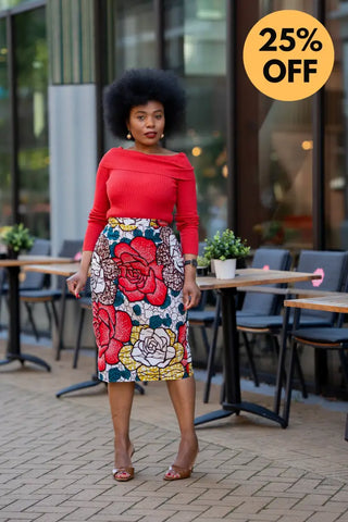 TUTU FLORAL PENCIL SKIRT Women’s Skirts