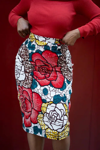 TUTU FLORAL PENCIL SKIRT Women’s Skirts