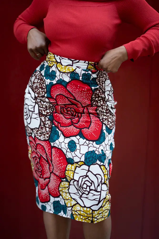 TUTU FLORAL PENCIL SKIRT Women’s Skirts