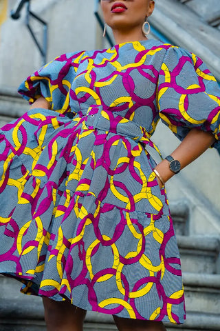 Urbi Multicoloured Dress Clothing