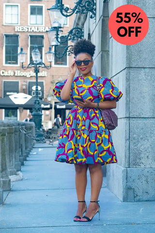 Urbi Multicoloured Dress Clothing