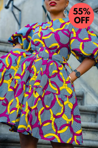 Urbi Multicoloured Dress Clothing