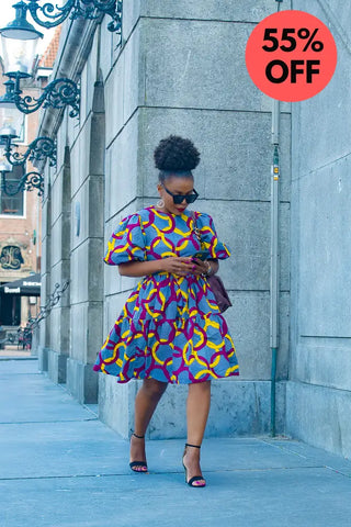 Urbi Multicoloured Dress Clothing