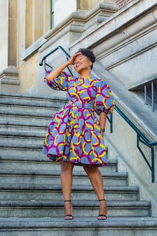 Urbi Multicoloured Dress Clothing