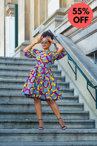 Urbi Multicoloured Dress Clothing