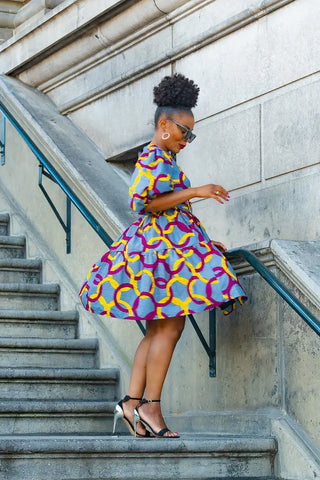 Urbi Multicoloured Dress Clothing