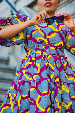 Urbi Multicoloured Dress Clothing