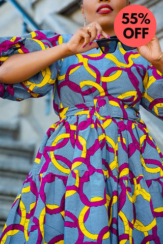 Urbi Multicoloured Dress Clothing