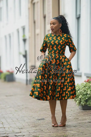 ZAHRA MIDI DRESS Women’s Dress