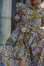 Zendaya Floral Midi Dress