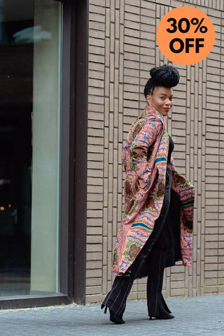 Zola Brown Duster Jacket