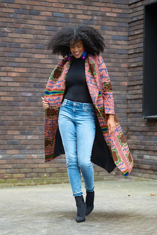 Zola Brown Duster Jacket