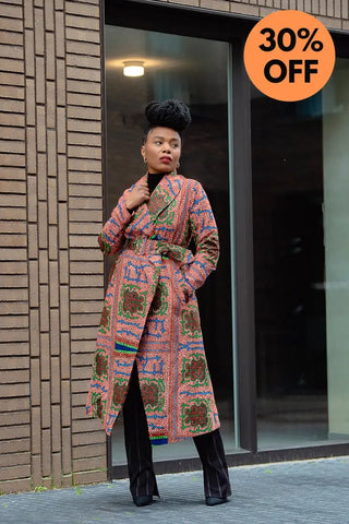Zola Brown Duster Jacket