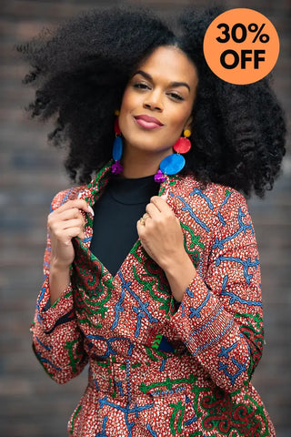 Zola Brown Duster Jacket