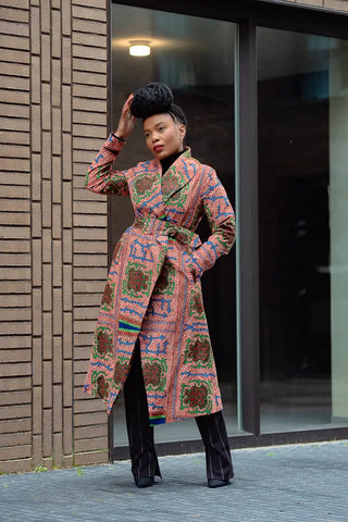 Zola Brown Duster Jacket