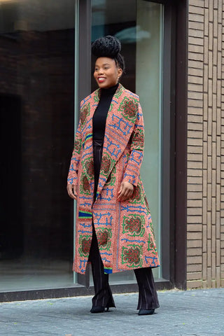Zola Brown Duster Jacket