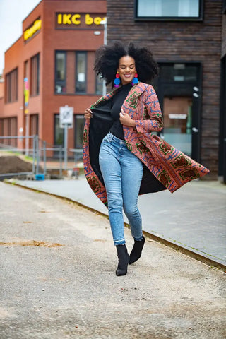 Zola Brown Duster Jacket