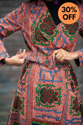 Zola Brown Duster Jacket