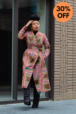 Zola Brown Duster Jacket